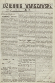 Dziennik Warszawski. 1855, № 18 (20 stycznia)