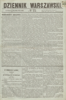 Dziennik Warszawski. 1855, № 23 (25 stycznia)