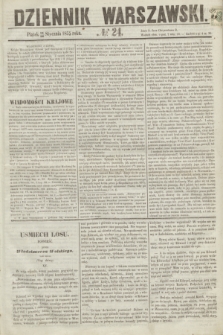 Dziennik Warszawski. 1855, № 24 (26 stycznia)