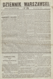 Dziennik Warszawski. 1855, № 26 (28 stycznia)