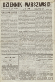 Dziennik Warszawski. 1855, № 40 (12 lutego)