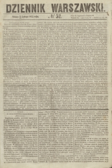 Dziennik Warszawski. 1855, № 52 (24 lutego)