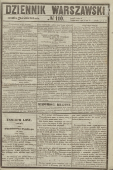 Dziennik Warszawski. 1855, № 110 (26 kwietnia)