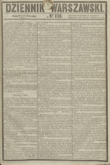 Dziennik Warszawski. 1855, № 116 (2 maja)