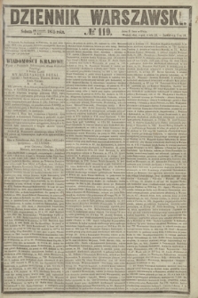 Dziennik Warszawski. 1855, № 119 (5 maja)