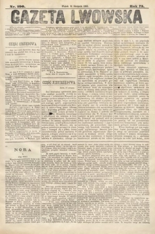 Gazeta Lwowska. 1885, nr 190