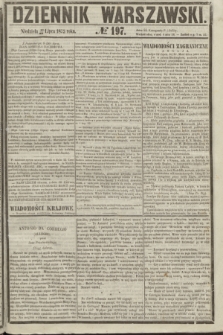 Dziennik Warszawski. 1855, № 197 (29 lipca)