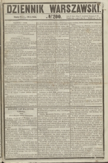 Dziennik Warszawski. 1855, № 200 (1 sierpnia)