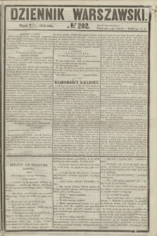 Dziennik Warszawski. 1855, № 202 (3 sierpnia)