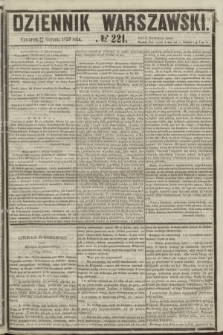 Dziennik Warszawski. 1855, № 221 (23 sierpnia)