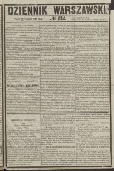 Dziennik Warszawski. 1855, № 222 (24 sierpnia)
