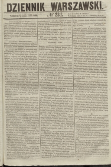 Dziennik Warszawski. 1855, № 231 (2 września)