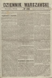 Dziennik Warszawski. 1855, № 233 (4 września)