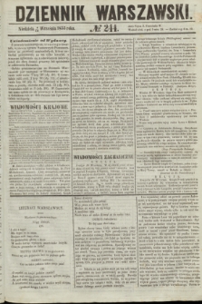 Dziennik Warszawski. 1855, № 244 (16 września)