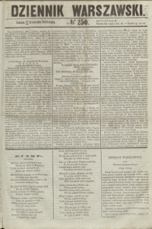 Dziennik Warszawski. 1855, № 250 (22 września)