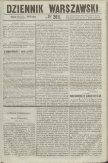 Dziennik Warszawski. 1855, № 264 (6 października)