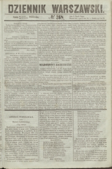 Dziennik Warszawski. 1855, № 268 (10 października)