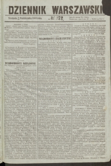 Dziennik Warszawski. 1855, № 272 (14 października)