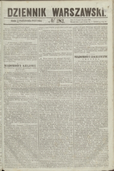 Dziennik Warszawski. 1855, № 282 (24 października)