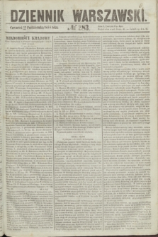 Dziennik Warszawski. 1855, № 283 (25 października)