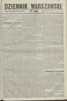 Dziennik Warszawski. 1855, № 286 (28 października)