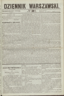 Dziennik Warszawski. 1855, № 301 (12 listopada)
