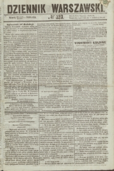 Dziennik Warszawski. 1855, № 323 (4 grudnia)