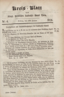 Kreis-Blatt des Königl. Preußischen Landraths-Amtes Thorn. Jg.3, No 4 (22 Januar 1836)