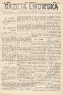 Gazeta Lwowska. 1885, nr 208