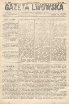 Gazeta Lwowska. 1885, nr 210