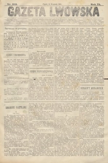 Gazeta Lwowska. 1885, nr 213