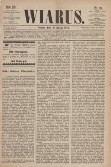 Wiarus. R.3, nr 23 (27 lutego 1875)