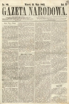 Gazeta Narodowa. 1863, nr 80