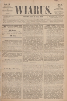 Wiarus. R.3, nr 59 (27 maja 1875)
