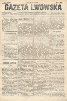 Gazeta Lwowska. 1885, nr 219
