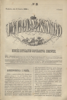 Tygodnik Mód i Nowości Dotyczących Gospodarstwa Domowego. 1862, № 25 (21 czerwca) + wkładka