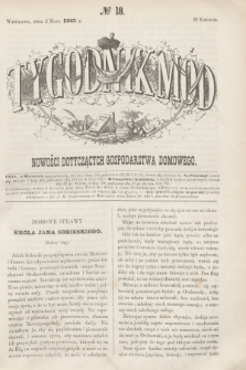 Tygodnik Mód i Nowości Dotyczących Gospodarstwa Domowego. 1863, № 18 (2 maja) + dod. + wkładka