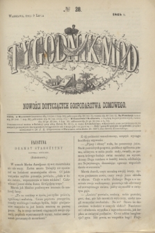 Tygodnik Mód i Nowości Dotyczących Gospodarstwa Domowego. 1864, № 28 (9 lipca)