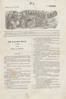 Tygodnik Mód i Nowości Dotyczących Gospodarstwa Domowego. 1868, № 8 (22 lutego)