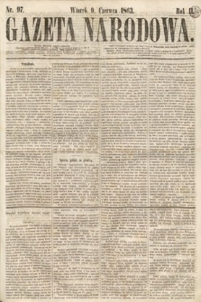 Gazeta Narodowa. 1863, nr 97