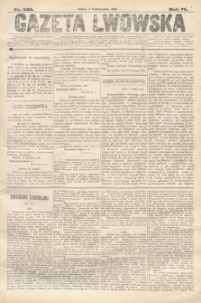 Gazeta Lwowska. 1885, nr 225