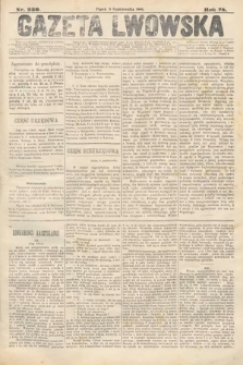 Gazeta Lwowska. 1885, nr 230