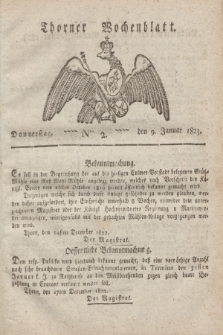 Thorner Wochenblatt. 1823, Nro. 2 (9 Januar)
