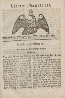 Thorner Wochenblatt. 1823, Nro. 18 (1 Mai)