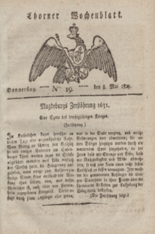 Thorner Wochenblatt. 1823, Nro. 19 (8 Mai)