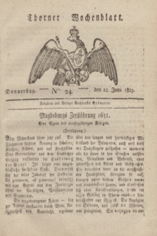 Thorner Wochenblatt. 1823, Nro. 24 (12 Juni)