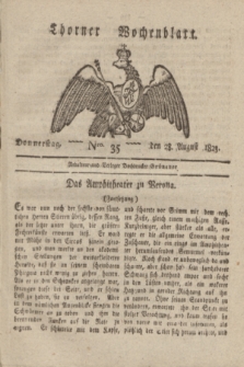 Thorner Wochenblatt. 1823, Nro. 35 (28 August)
