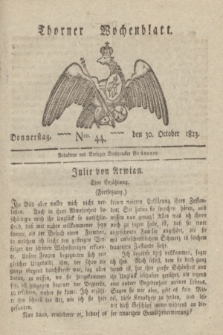 Thorner Wochenblatt. 1823, Nro. 44 (30 October)