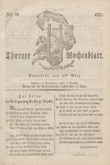 Thorner Wochenblatt. 1827, Nro. 10 (10 März) + dod.