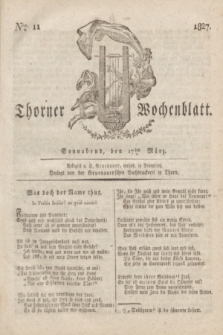 Thorner Wochenblatt. 1827, Nro. 11 (17 März) + dod.